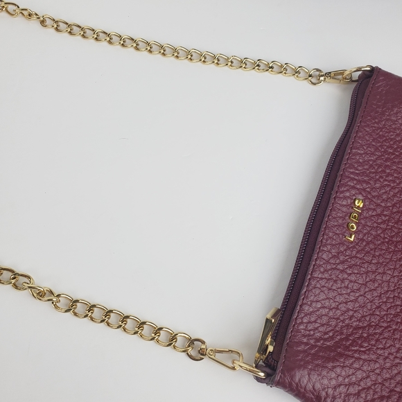 Lodis Emily Convertible Wine 9X7X1 Crossbody - Picture 9 of 10